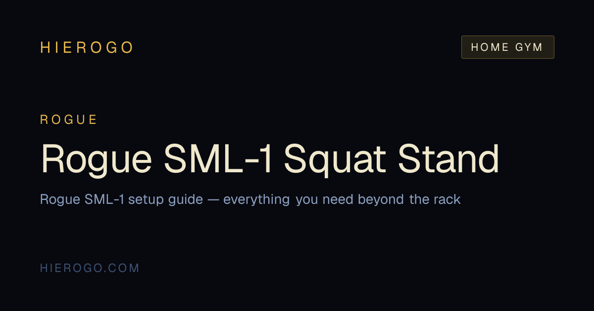 Rogue SML-1 Squat Stand Accessories: Everything You Actually Need (2026 ...